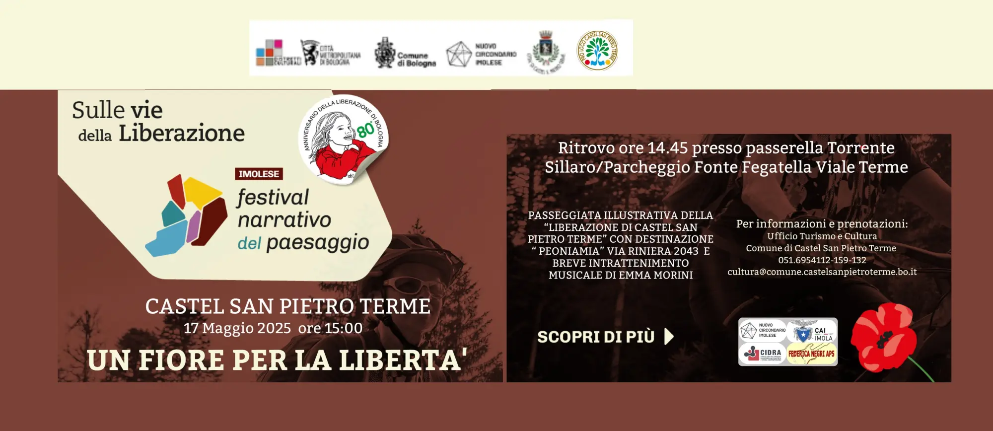 Sulle vie della Liberazione: Un fiore per la libertà