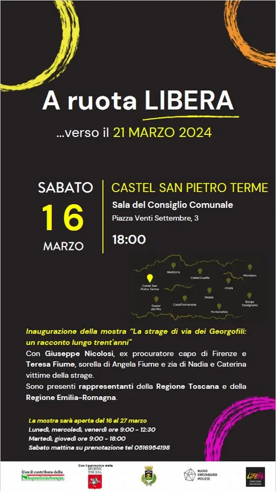 Inaugurazione della mostra “La strage di via dei Georgofili: un racconto lungo trent