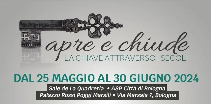 Inaugurazione a Bologna di "Apre e chiude", la chiave attraverso i secoli