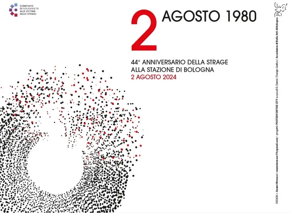 44° anniversario della strage alla stazione di Bologna del 2 agosto 1980