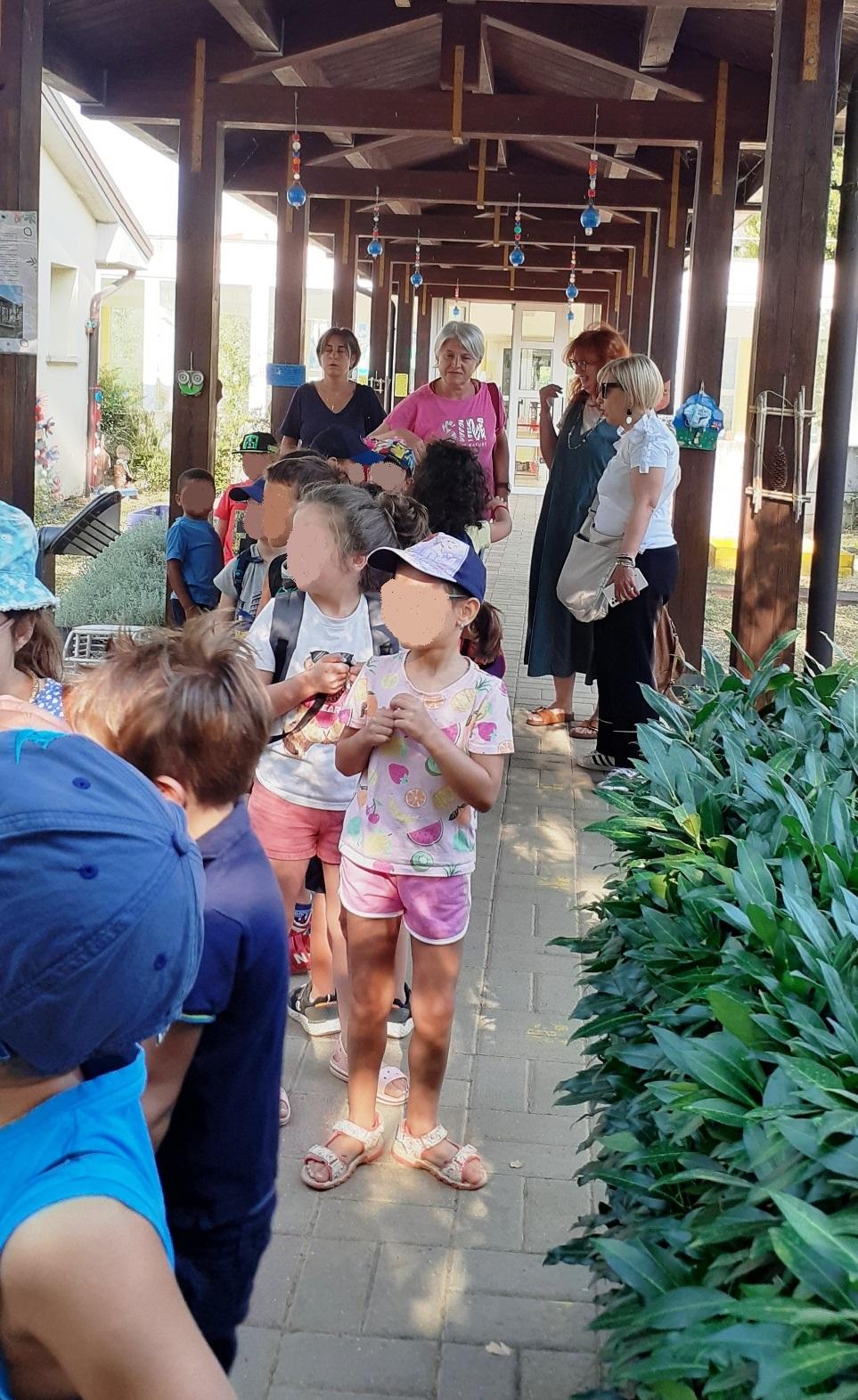 Centri estivi - visita sindaca Marchetti e assessora Raspanti - luglio 2024