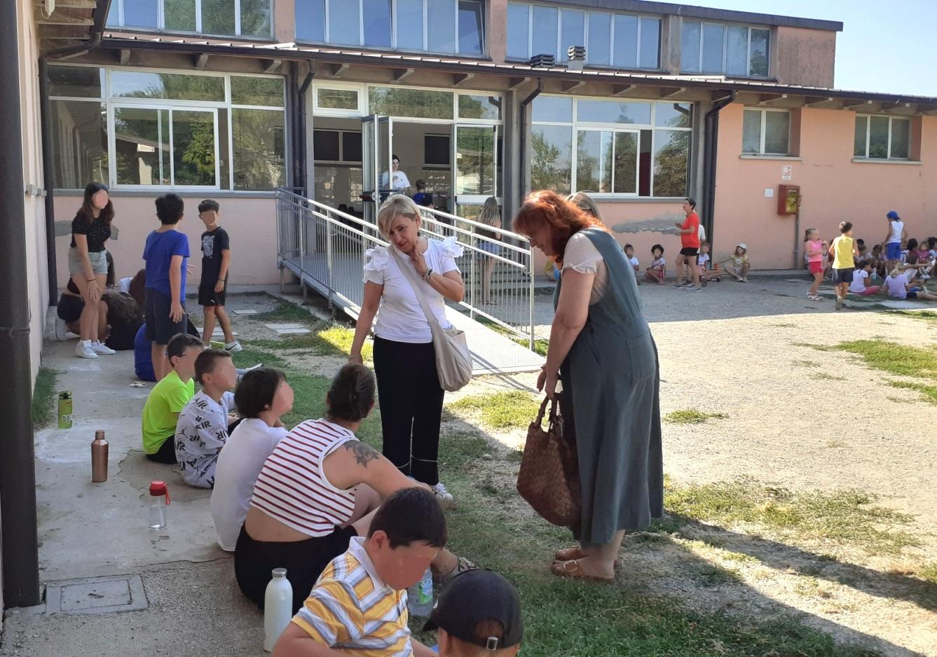 Centri estivi - visita sindaca Marchetti e assessora Raspanti - luglio 2024