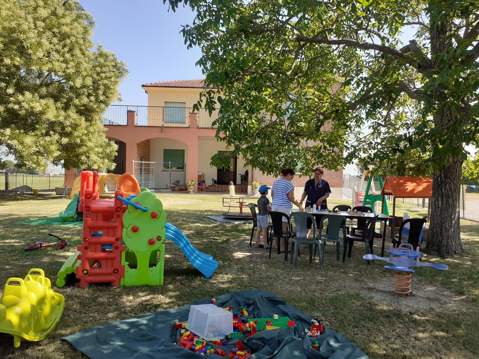 Centri estivi - visita sindaca Marchetti e assessora Raspanti - luglio 2024