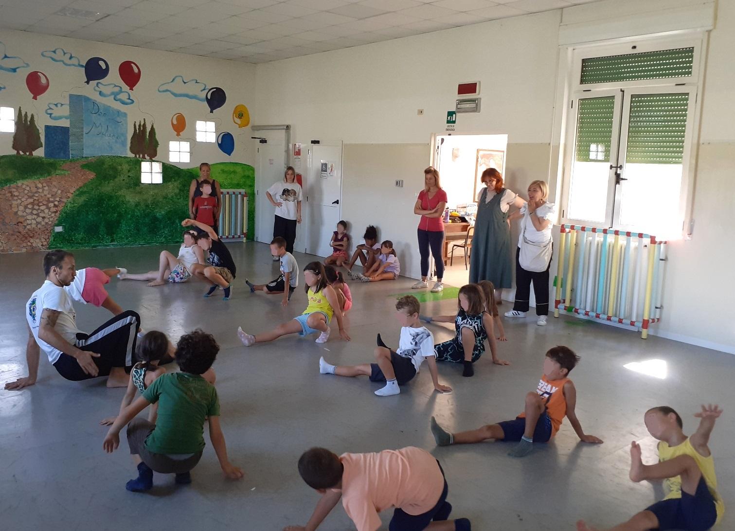 Centri estivi - visita sindaca Marchetti e assessora Raspanti - luglio 2024
