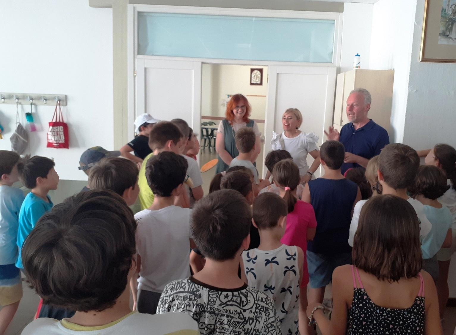 Centri estivi - visita sindaca Marchetti e assessora Raspanti - luglio 2024