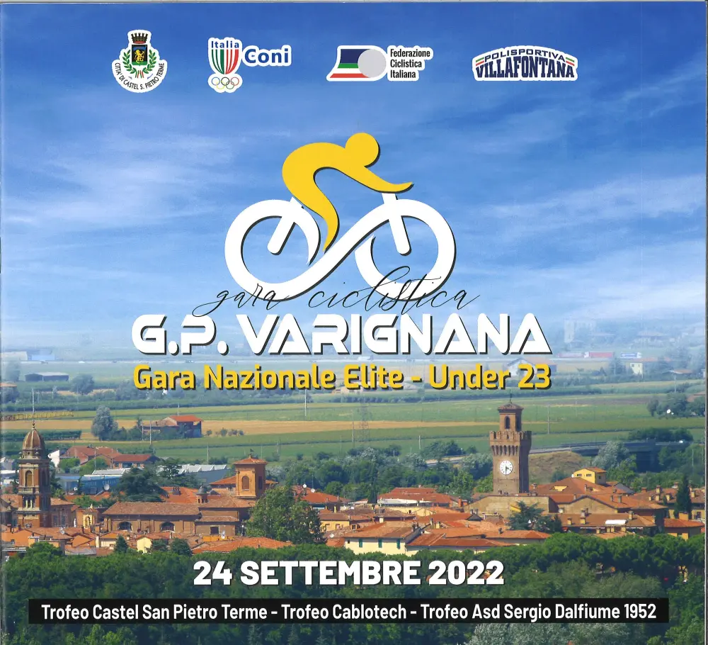 Oltre 200 ciclisti al via sabato 24 per il 2° Gran Premio di Varignana