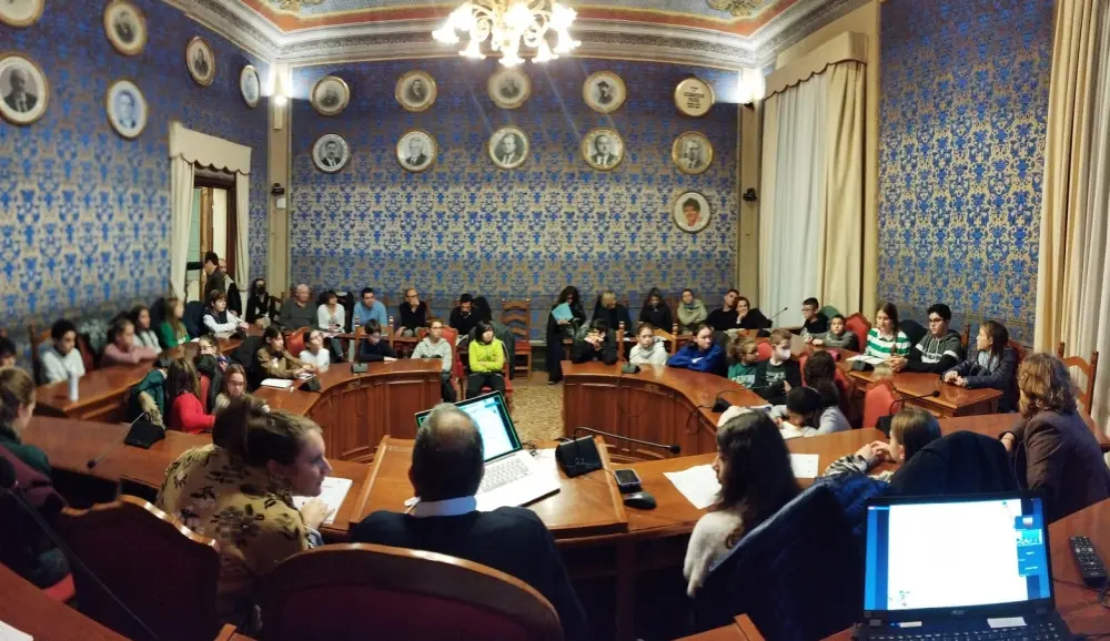 I ragazzi del nuovo CCRR presentano i loro progetti