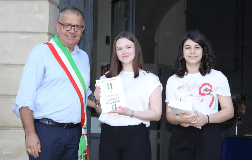 Pubblicato sul canale Youtube del Comune il video della cerimonia della Costituzione ai 18enni
