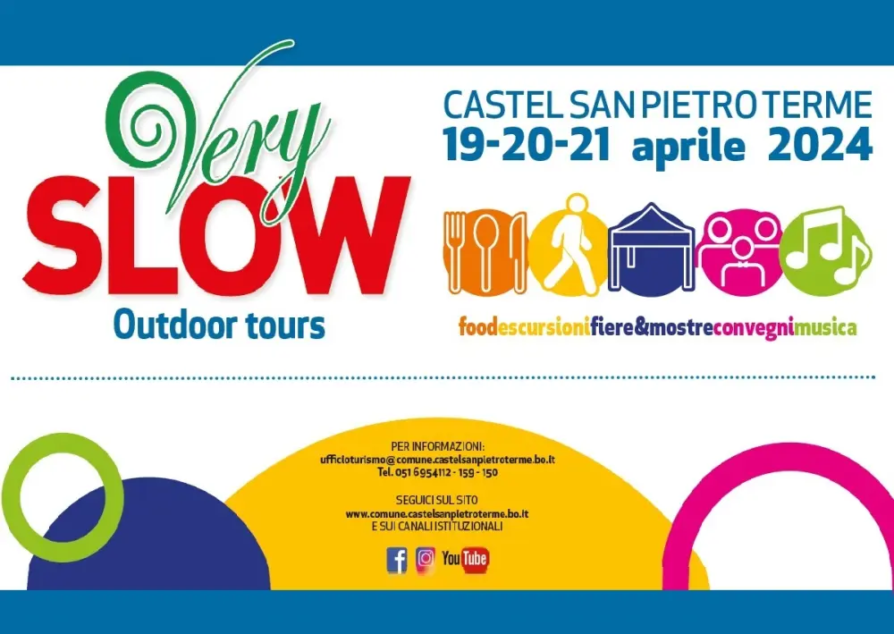 Very Slow 19, 20, 21 aprile: food, escursioni, fiere e mostre, convegni, musica