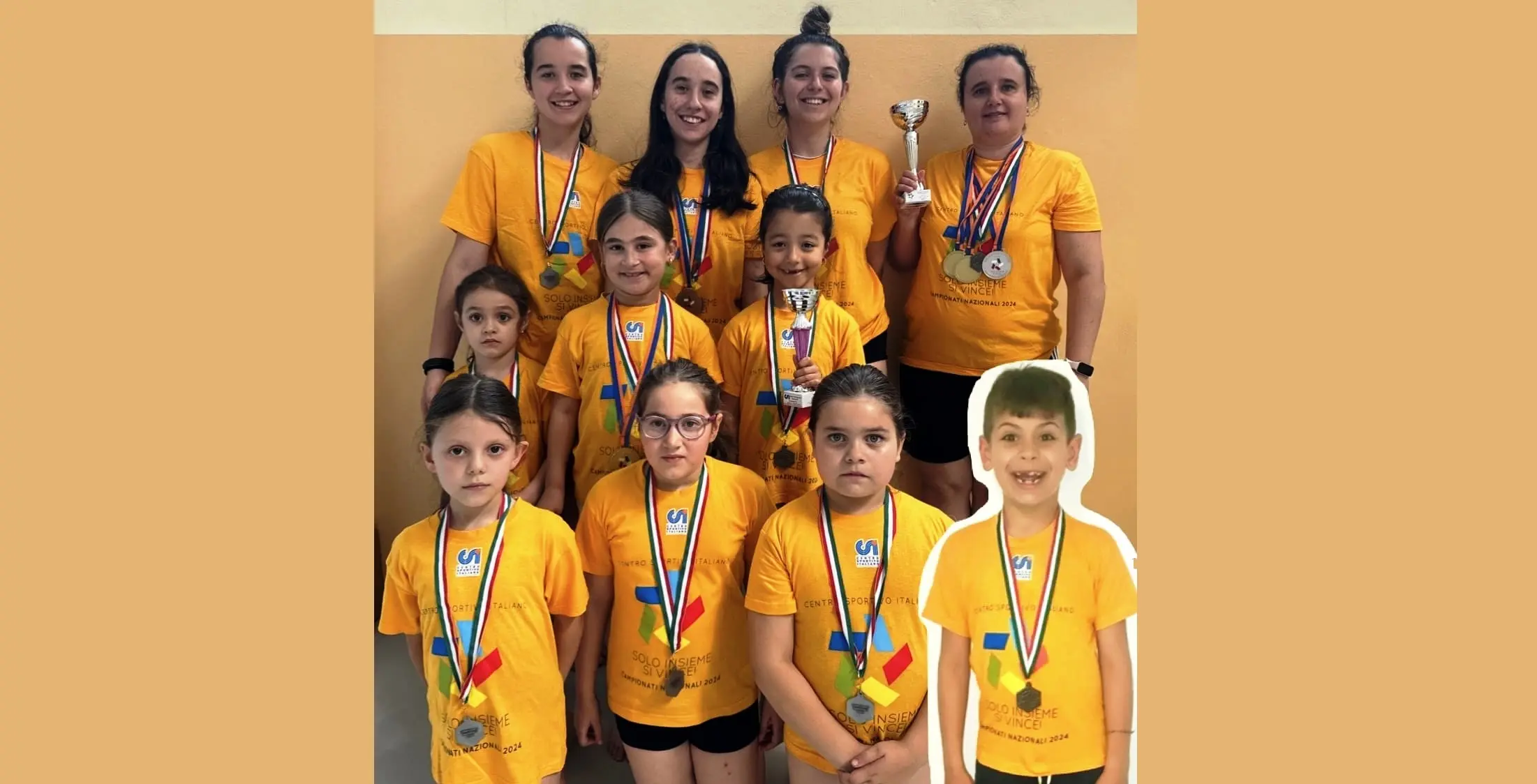 L’Asd Razor Club Ginnastica Artistica conclude alla grande la stagione ai campionati nazionali Csi