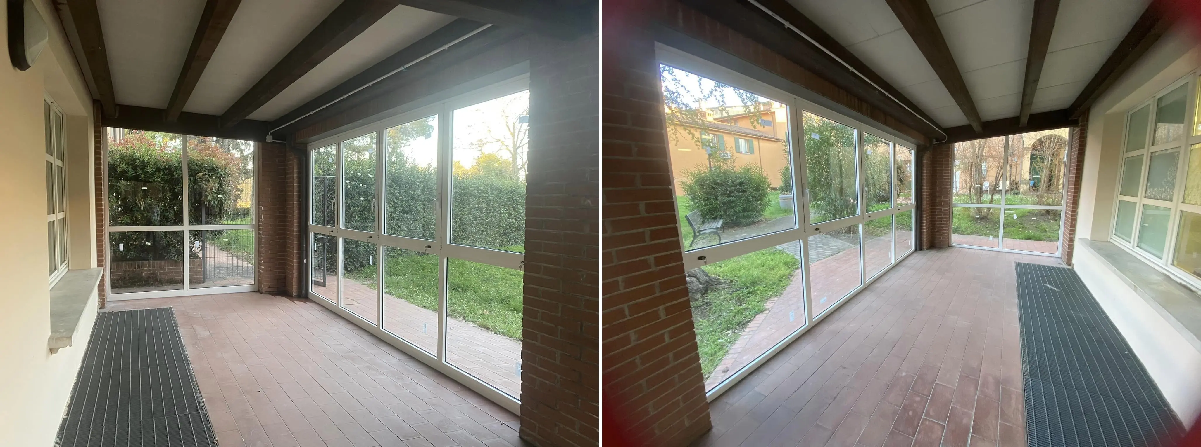 Nuovi spazi per il Centro Ali Blu: inaugurato il portico 