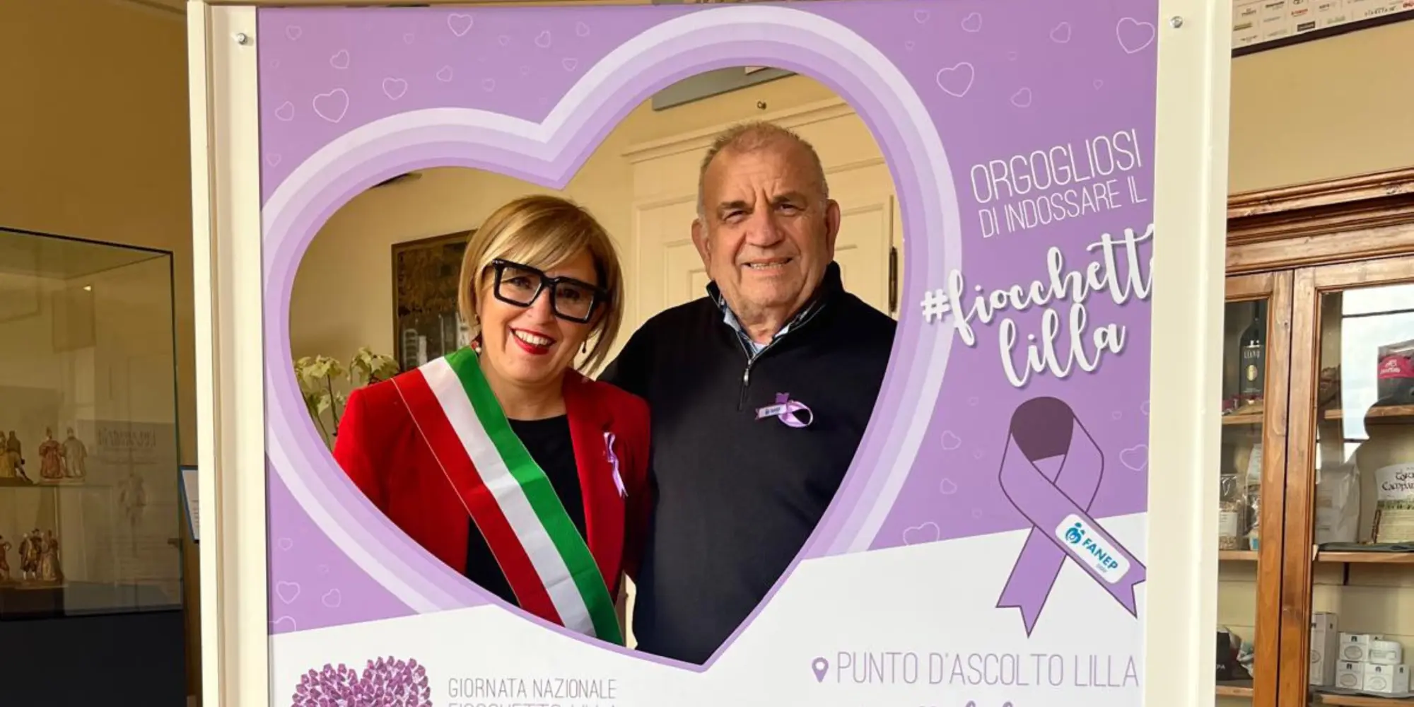 Castel San Pietro Terme celebra con Fanep la Giornata Nazionale del Fiocchetto Lilla 
