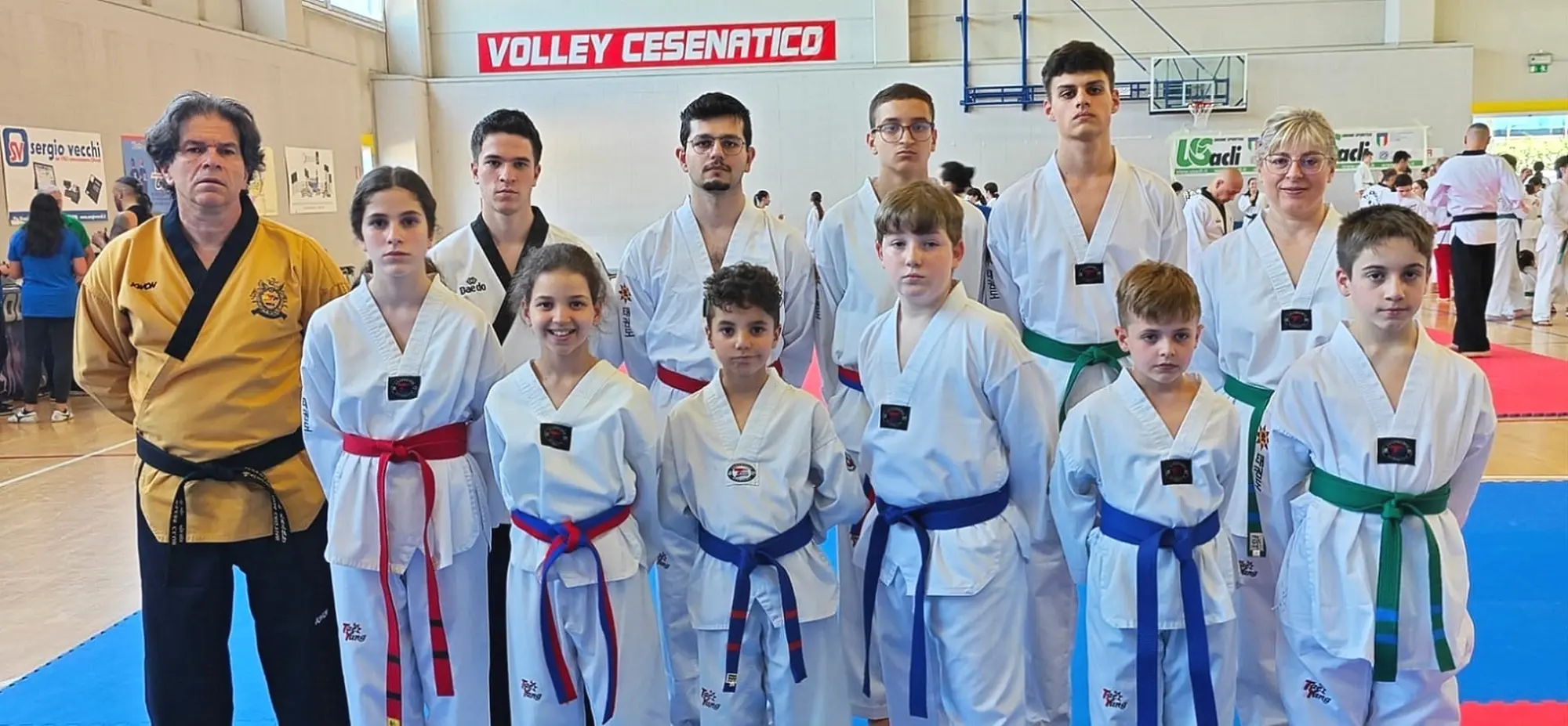 Tutti sul podio i 12 atleti del Razor Club al Campionato nazionale di taekwondo 