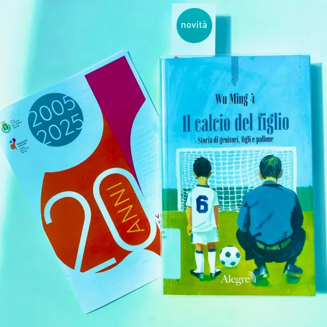 Wu Ming 4 alla Biblioteca di Castel San Pietro Terme per il compleanno dei 20 anni della struttura