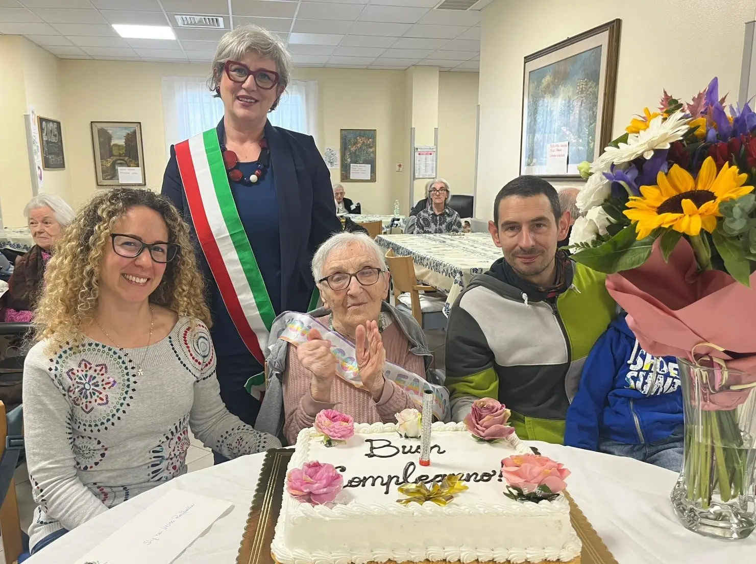 Auguri a Raffaella Mirri per i suoi 100 anni 
