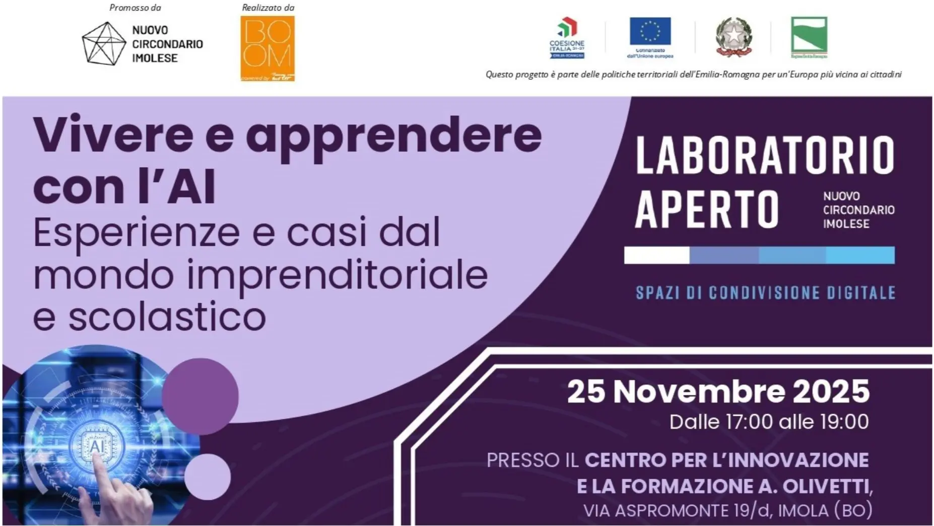 “Vivere e apprendere con l