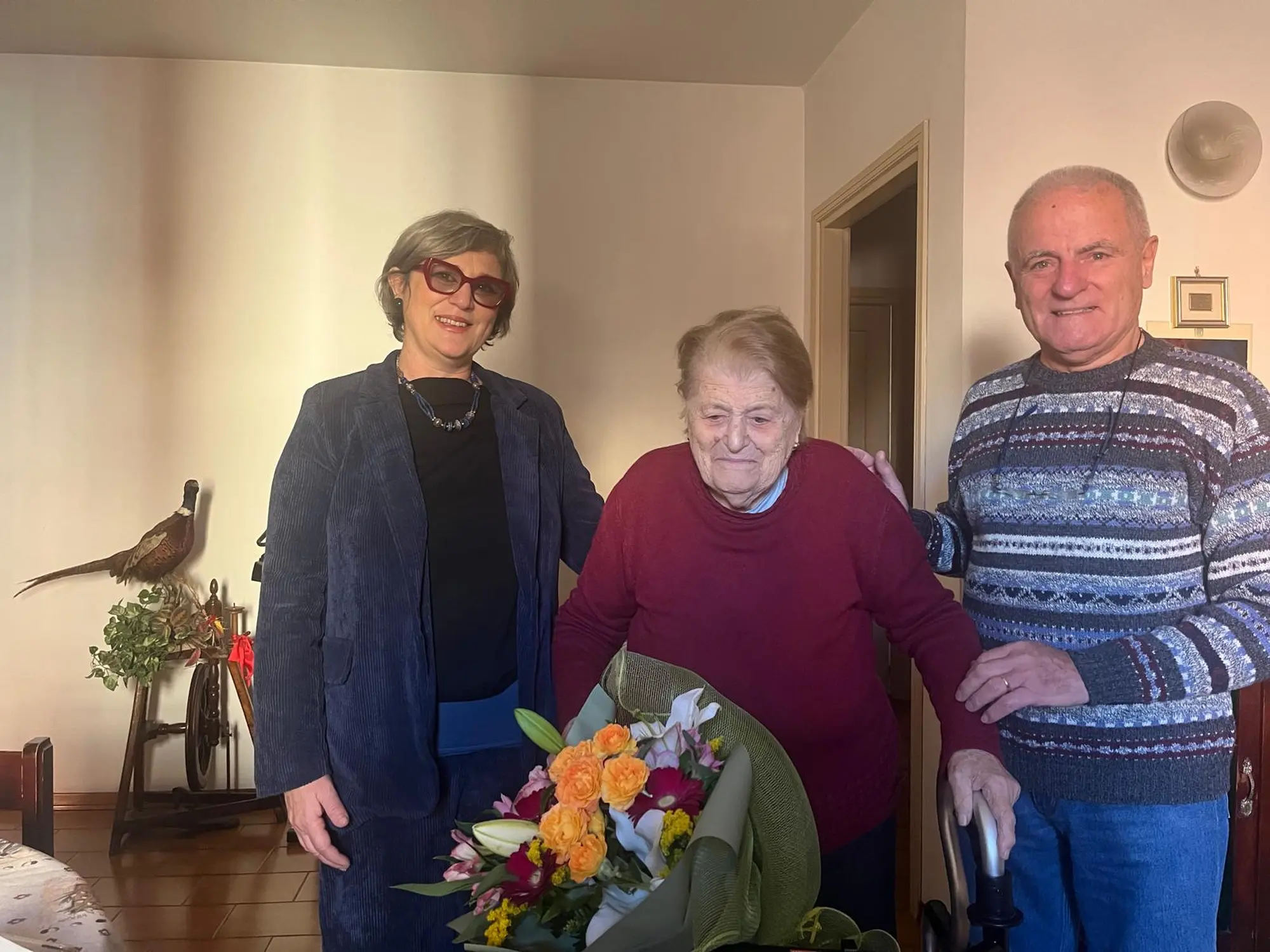 Grande gioia per i 102 anni di Annamaria Gualandi