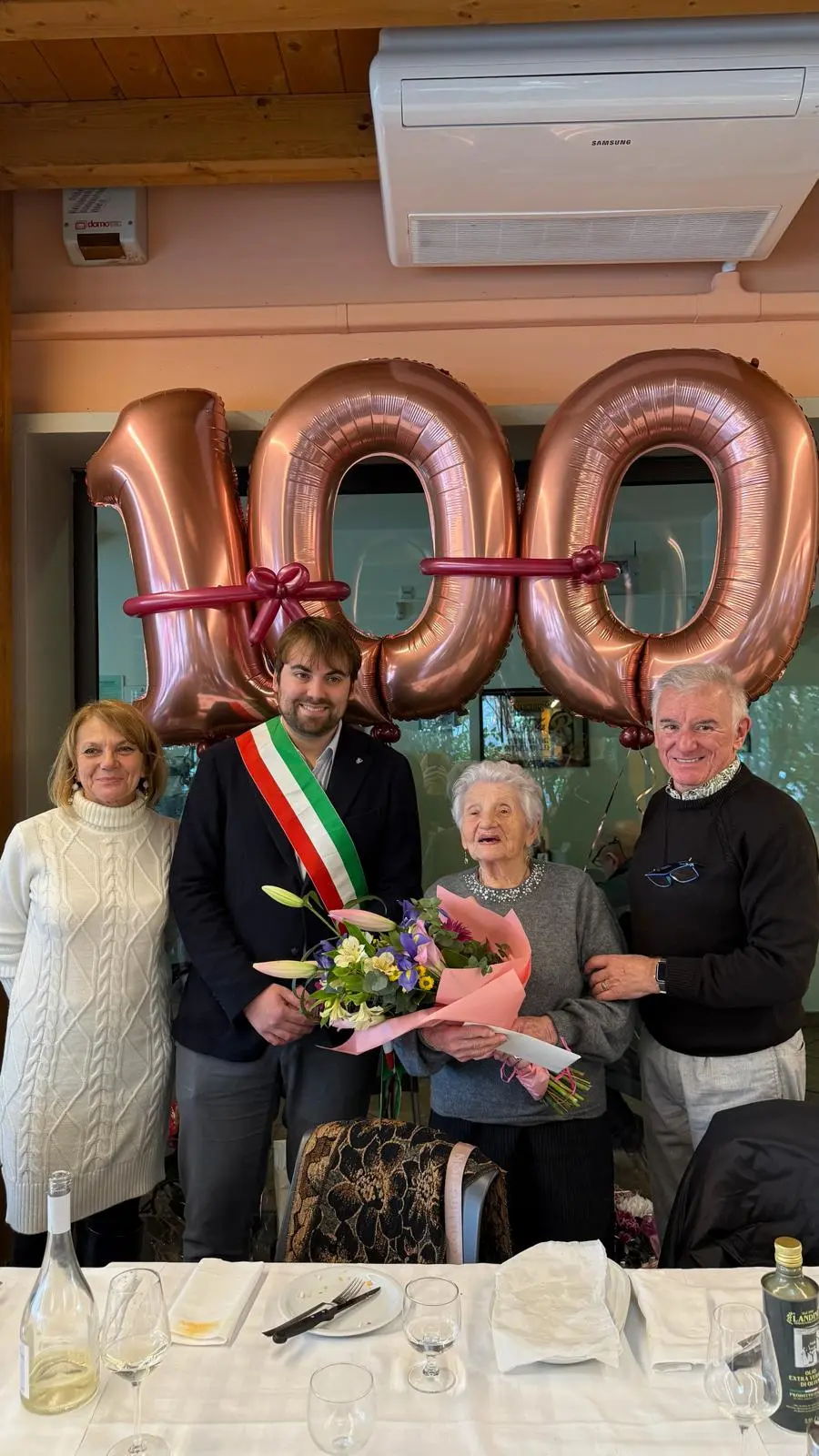 Castel San Pietro Terme celebra i 100 anni di Maria Luisa Rubini