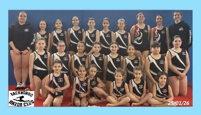 L'ASD Razor Club porta a casa sei coppe e 48 medaglie alla gara provinciale CSI