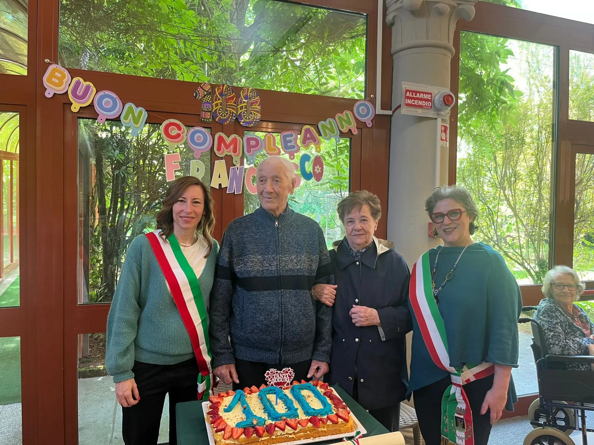 Il Comune celebra i 100 anni di Francesco Renzi