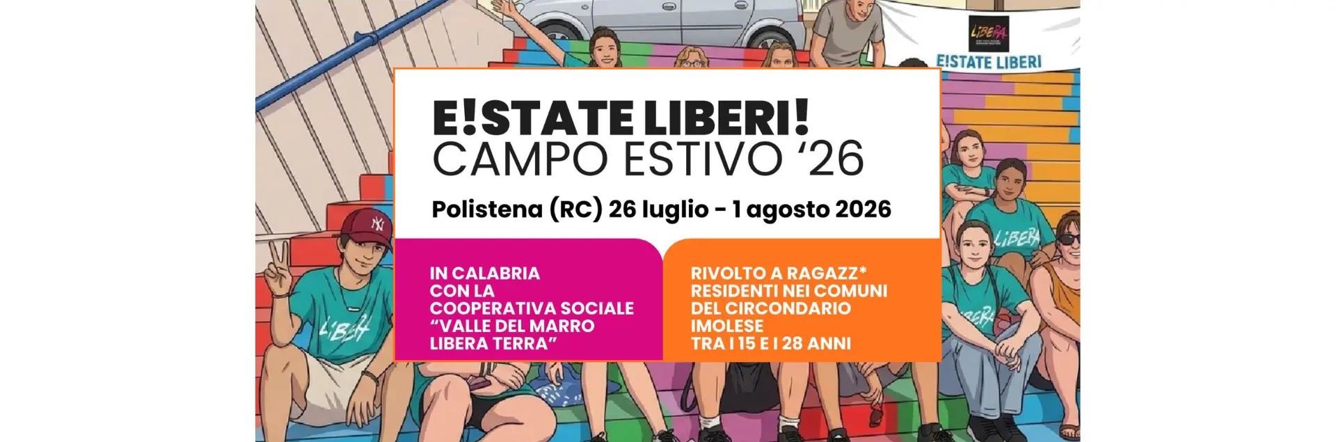 Campo di Impegno e Formazione E!State Liberi 2026