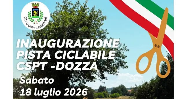Inaugurazione della nuova pista ciclabile Castel San Pietro Terme – Dozza