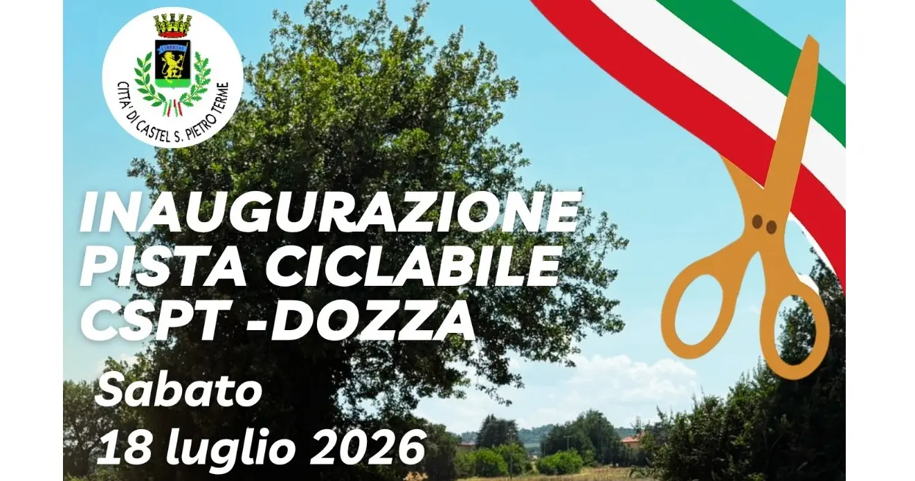 Inaugurazione della nuova pista ciclabile Castel San Pietro Terme – Dozza
