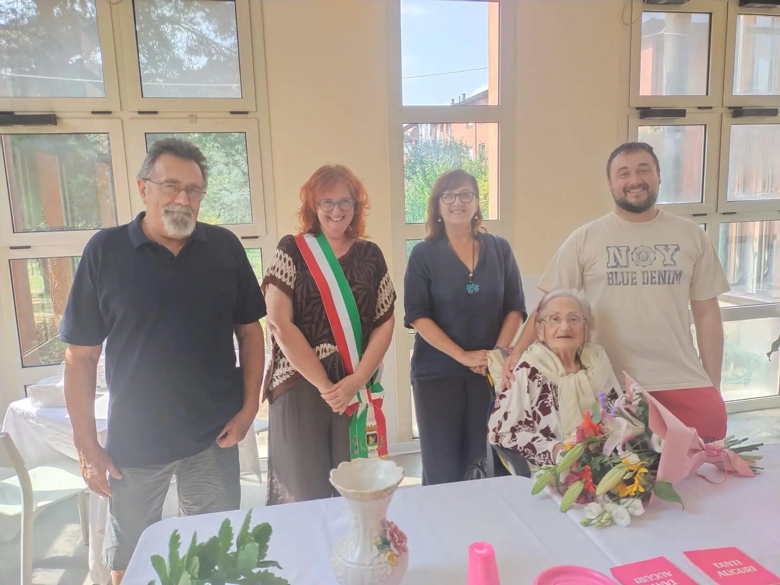Gli auguri per i 103 anni di Luciana Berozzi