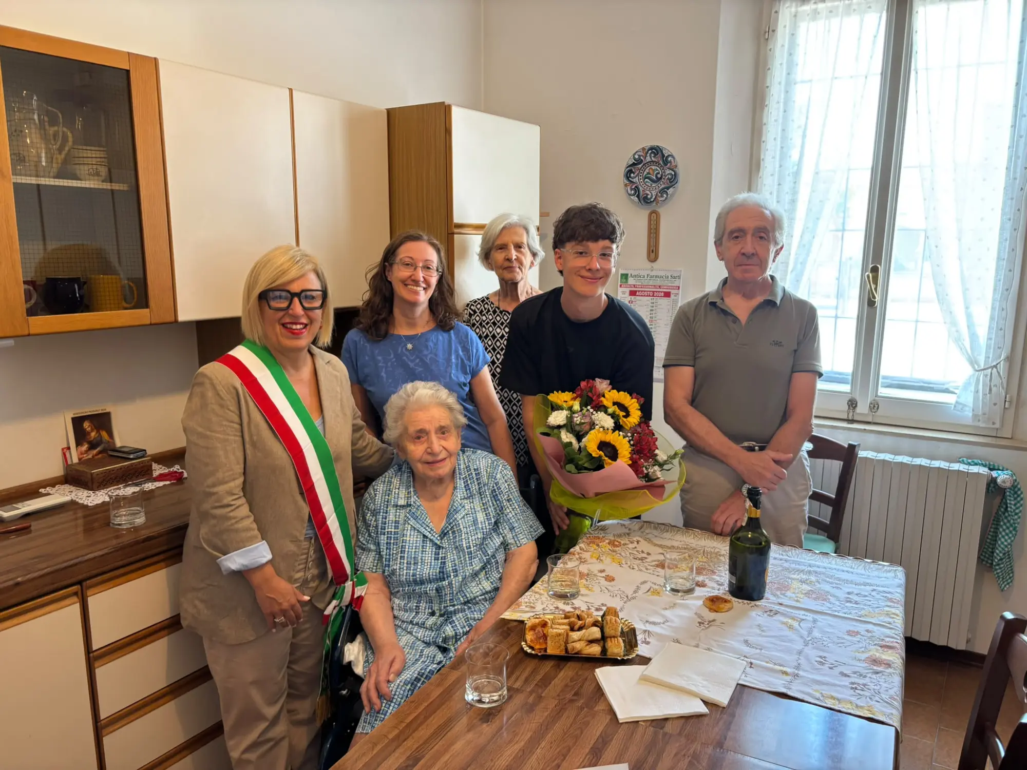 Vanda Filippini festeggia 100 anni