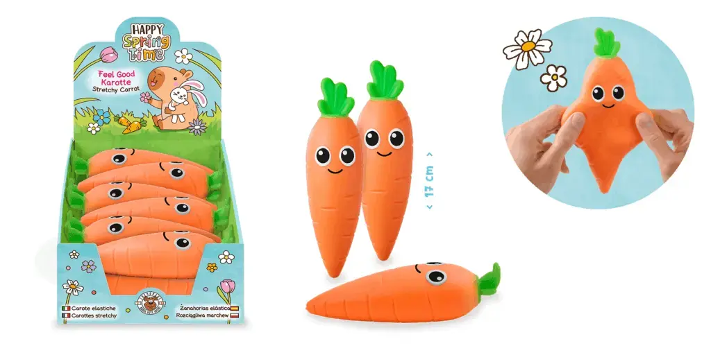 Segnalazione giocattolo "Carota elastica Trendhaus" da parte del Ministero della Salute