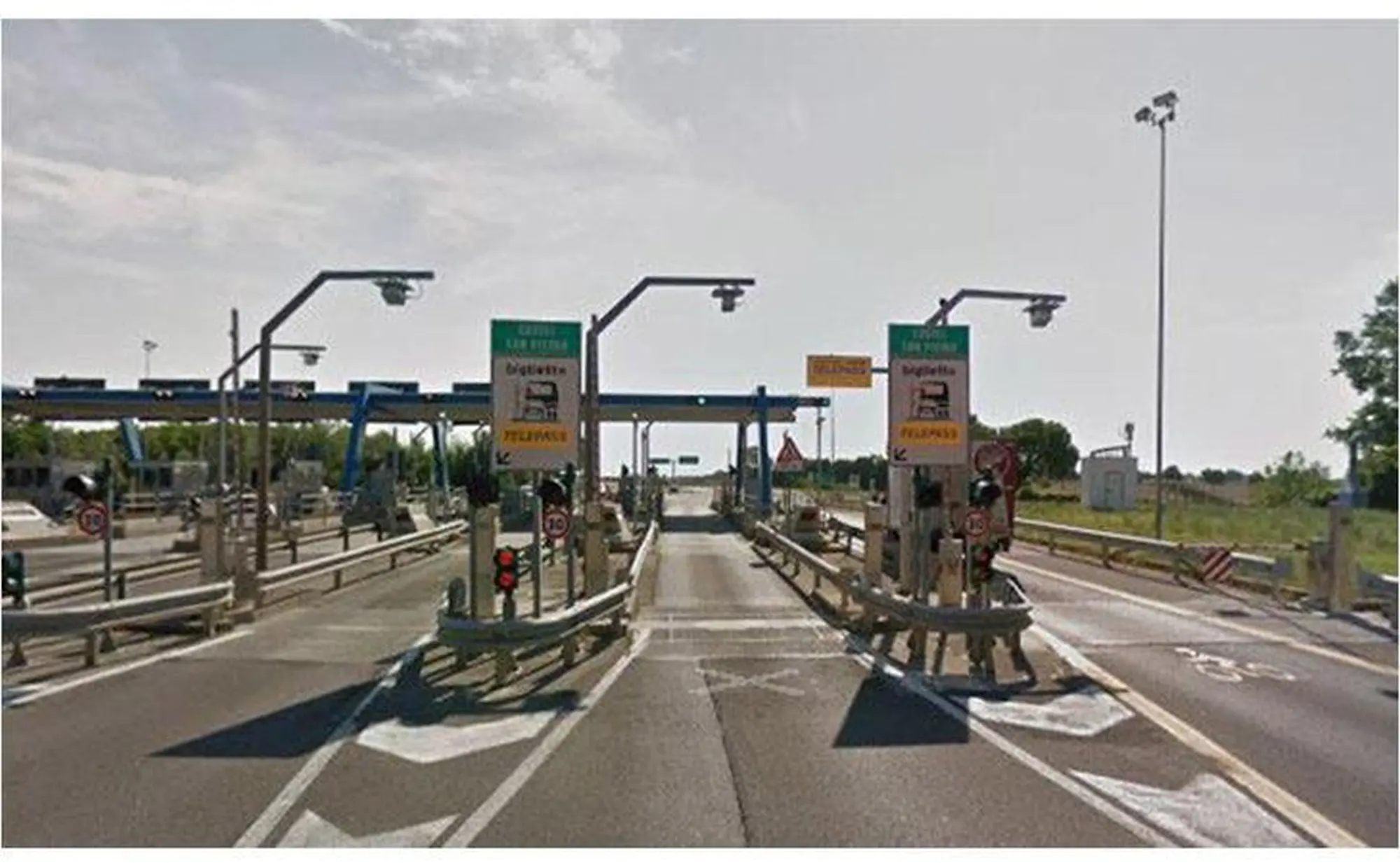 A14: Chiusure temporanee del casello autostradale di Castel San Pietro Terme 