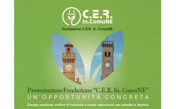 Castel San Pietro Terme e Casalfiumanese presentano la Fondazione CER In.ComuNE
