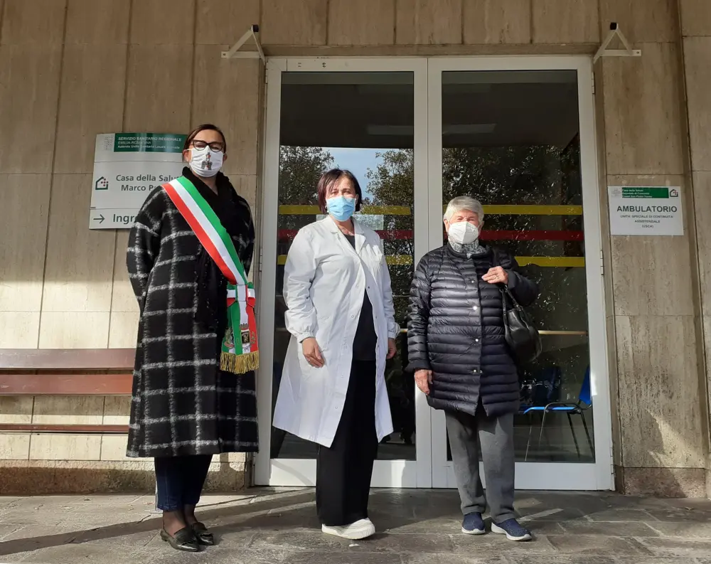 La signora Rosa Dal Pozzo ha donato 15mila euro per il wifi gratuito della Casa della Salute